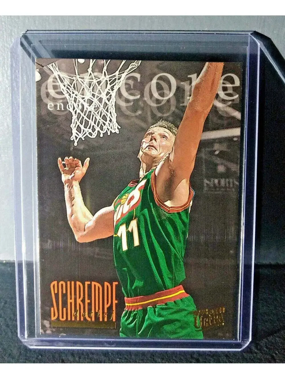 1995-96 Detlef Schrempf #339 Ultra Encore Basketball Card